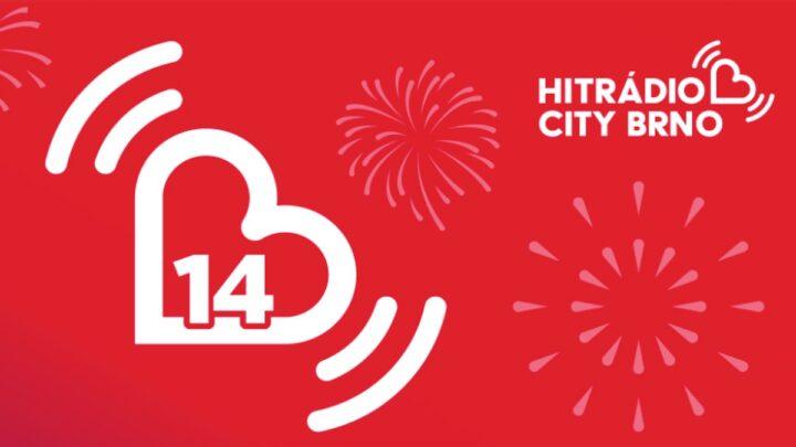 Hitrádio City Brno slaví 14. narozeniny