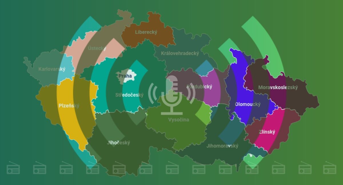Rozhlasové vysílání a jeho typy - celoplošné, regionální a místní